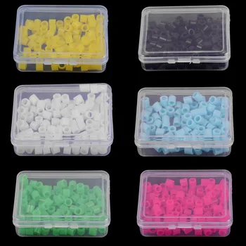 

Hot Sale 100Pcs/Box Orthodontic Code Rings 6 Colors Universal Dental Instrument Autoclavable Rings Drop Shipping