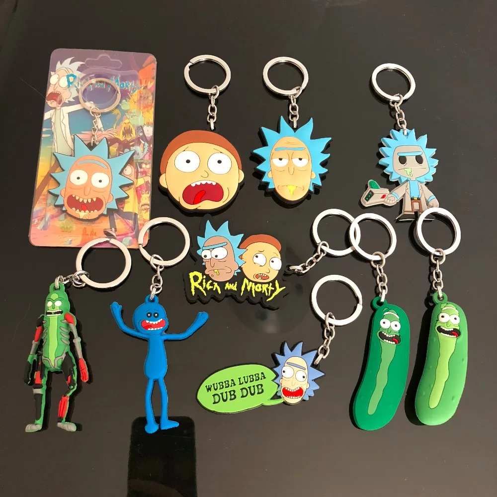 rick and morty figurine collection