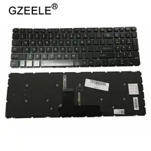 GZEELE для Toshiba Satellite S55T-B5335 S55T-B5382SM S55T-B5383SM подсветкой Клавиатура с подсветкой