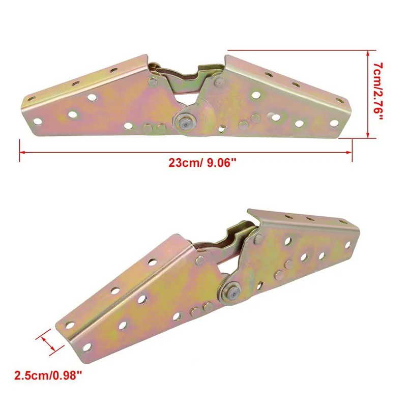 1 пара трансформируемый диван-кровать 3-х позиционный угол механизм шарнирный 230 мм Длина