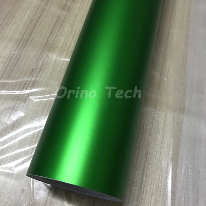 Apple Green Metallic Chrome Vinyl Film-5