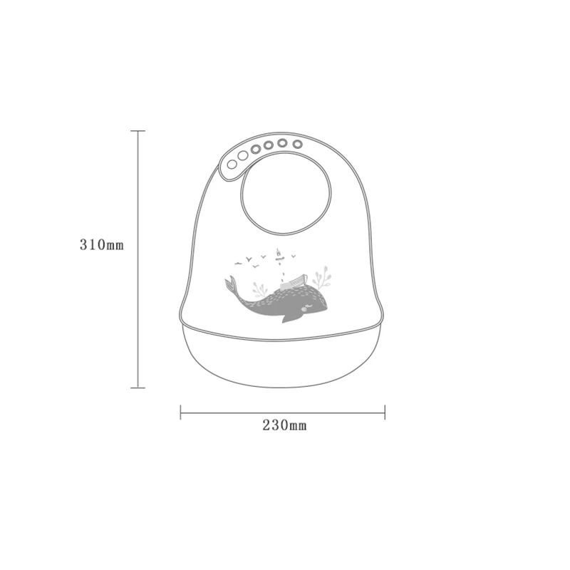 Водонепроницаемые детские нагрудники силиконовые кормления детский слюнявчик полотенце для новорожденных мультфильм фартуки, детские нагрудники регулируемые тканые Слюнявчики