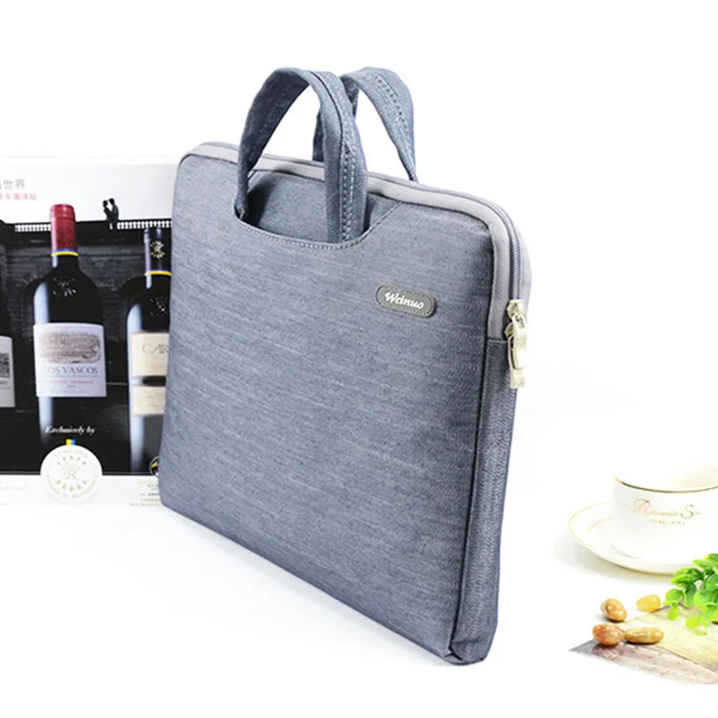 Slim Laptop Shoulder Messenger Handbag For Macbook Laptop AIR PRO 11.6",13.3",15.4" 15.6 inch, Protecter Case Free Shipping