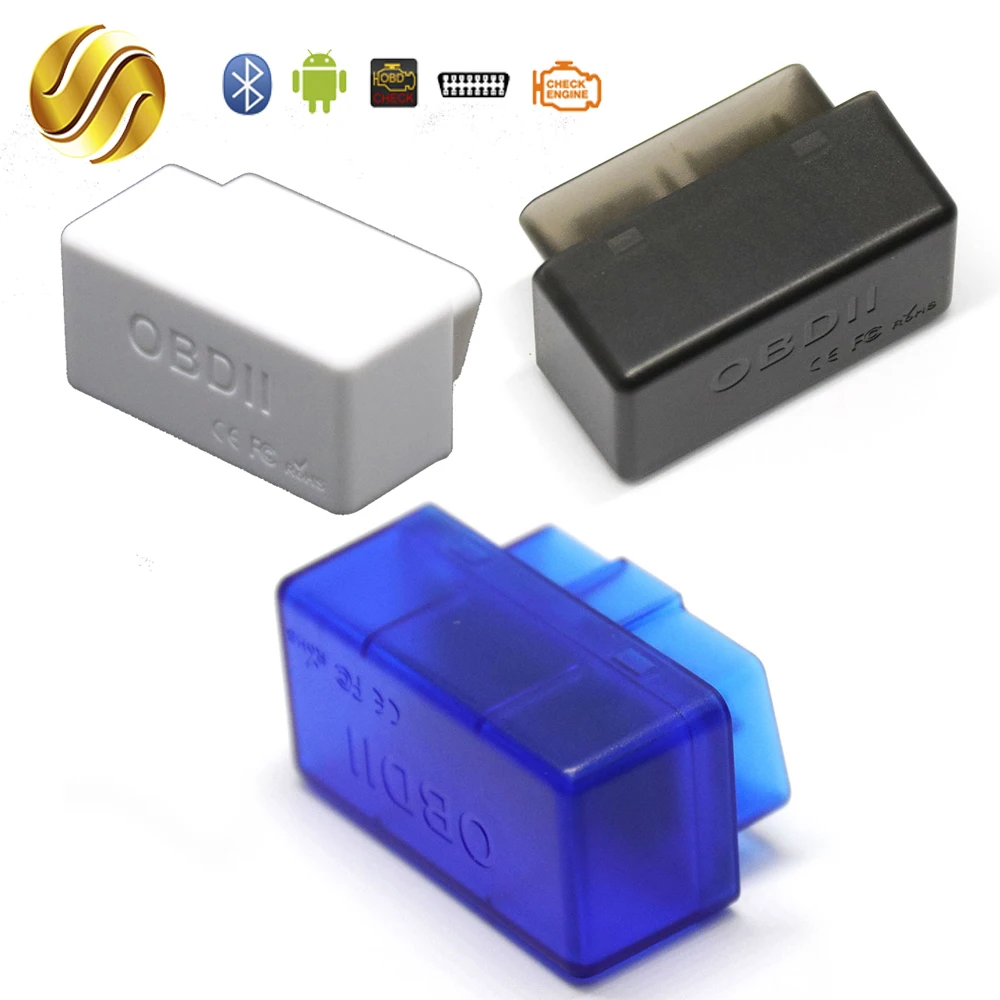 Viecar ELM327 V1.5 Супер Мини ELM 327 PIC18F25K80 Bluetooth версия 1,5 OBD2/OBDII для Android Крутящий момент автомобиля код ридер