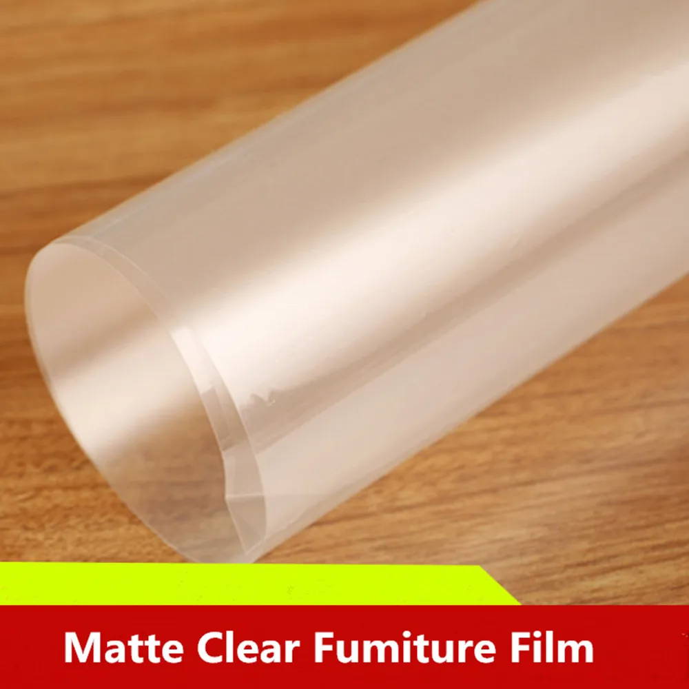 

Sunice 152CMx50CM Matte Transparent Protective Film Furniture Film Waterproof/Protection Self Adhesive Sticker Clear Furniture