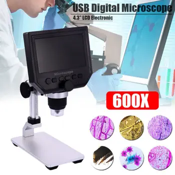 

600X 4.3" LCD 3.6MP Electronic Digital Video Microscope soldering microscope Mobile Phone Repair Magnifier