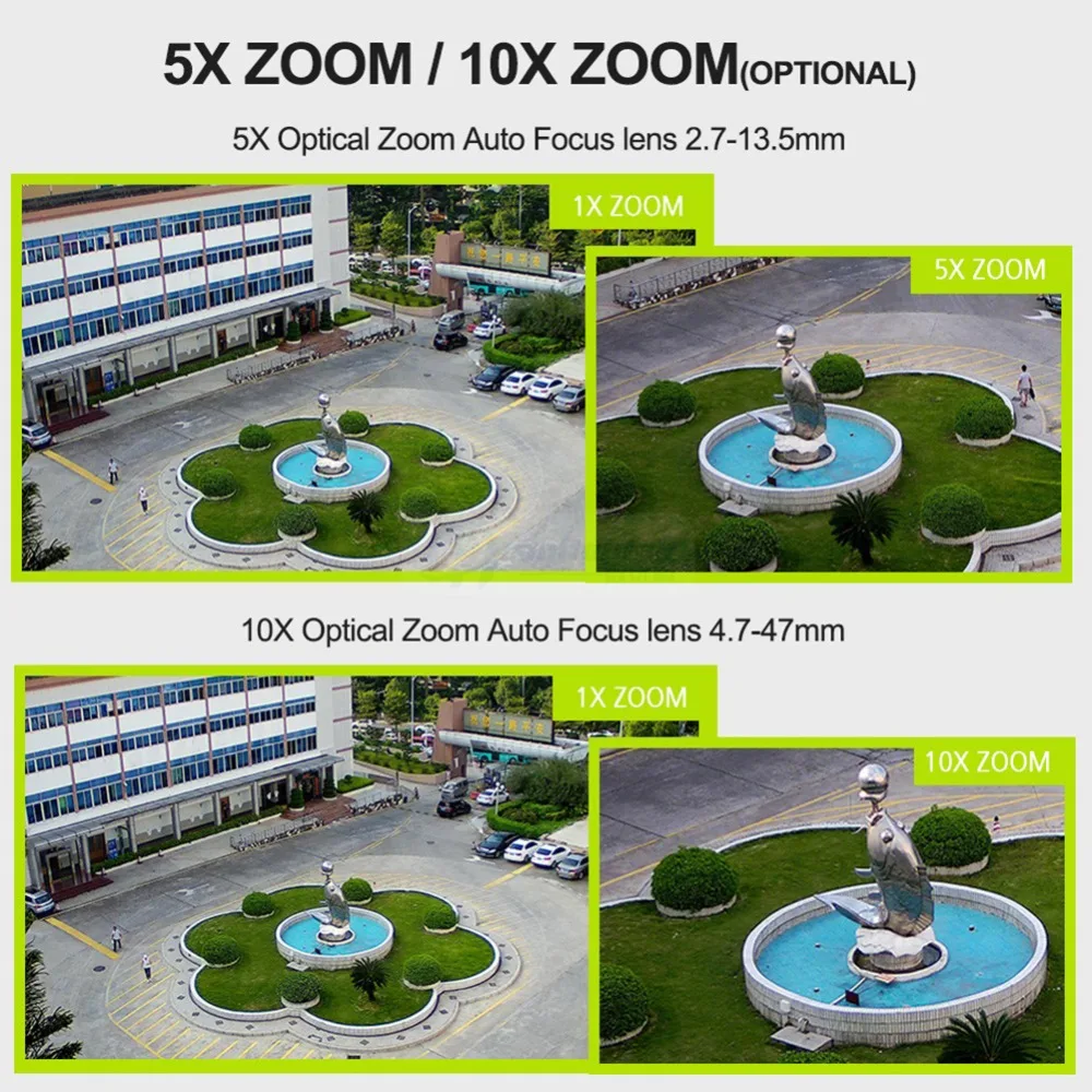  1080P PTZ Camera 3G 4G SIM Card Camera Bullet Camera Outdoor Wireless IR 50M 5X 10X Zoom Auto Focus