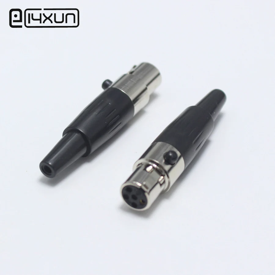 1 шт. Миниатюрный разъем XLR с разъемом мама 5 Pin маленький P аудио для микрофона