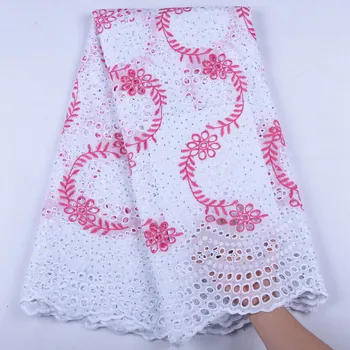 

100% Cotton Swiss Lace Nigerian Lace Fabrics For Sewing Man And Woman Dress High Quality Swiss Voile Laces In Switzerland Y1657