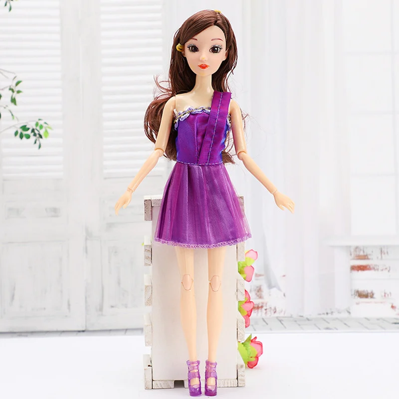 Платье Кукла Одежда Аксессуары для 30 см BJD куклы модное платье принцессы для автомобиля кукла костюм игрушки для девочек 15 Тип