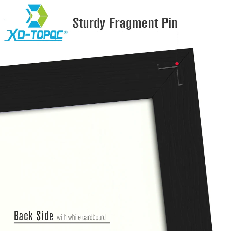 XINDI 5 Colors Bulletin Board MDF Frame Cork Board 25*35cm Photos Pin Memo Cork Message Boards For Notes Home