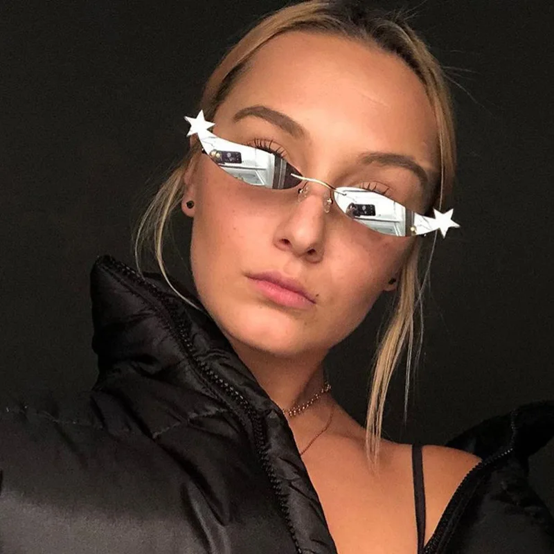 

High Quality Chic Cute Sexy Cat Eye Sunglasses Women 2019 New Retro Small Trend Star Sun Glasses Female Mirror Shades Men UV400