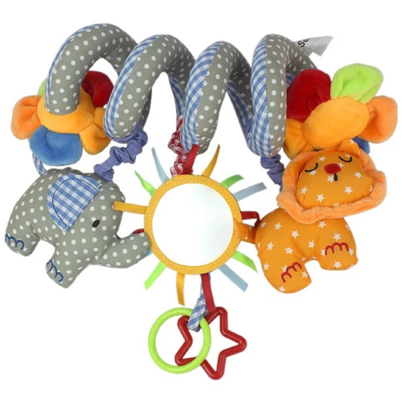 blue elephant baby toy