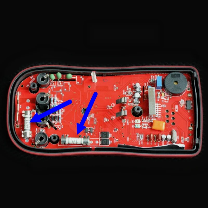 4 шт. UNI-T мультиметр Керамика предохранитель 10A 250V и 1A 250V для ut61a ut61b ut61c ut61d ut61e цифровой мультиметр