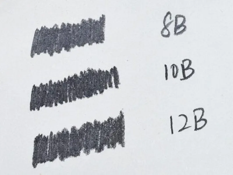 Высококачественные 7 штук набросок рисунок карандаш художника набор Арт древесный уголь ПОЛНЫЙ Графитовые карандаши HB + 2B + 4B + 6B + 8B + 10B + 12B