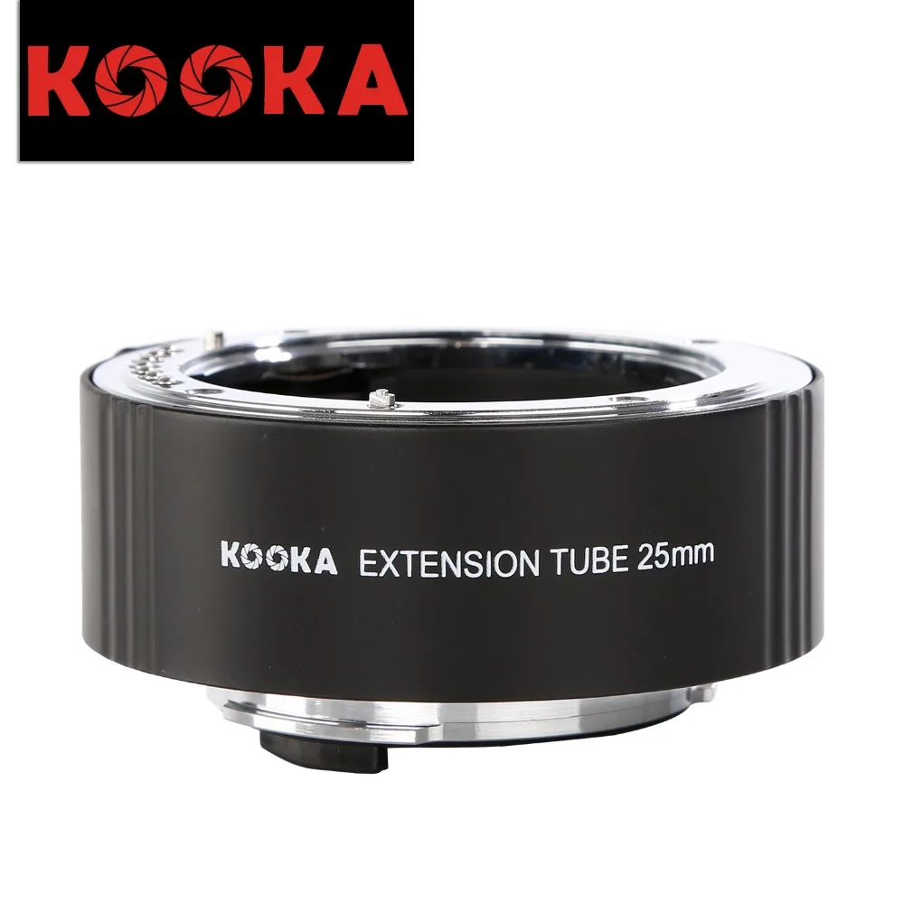 colore Kooka KK-P25-Tubo di estensione per Pentax 25 mm nero