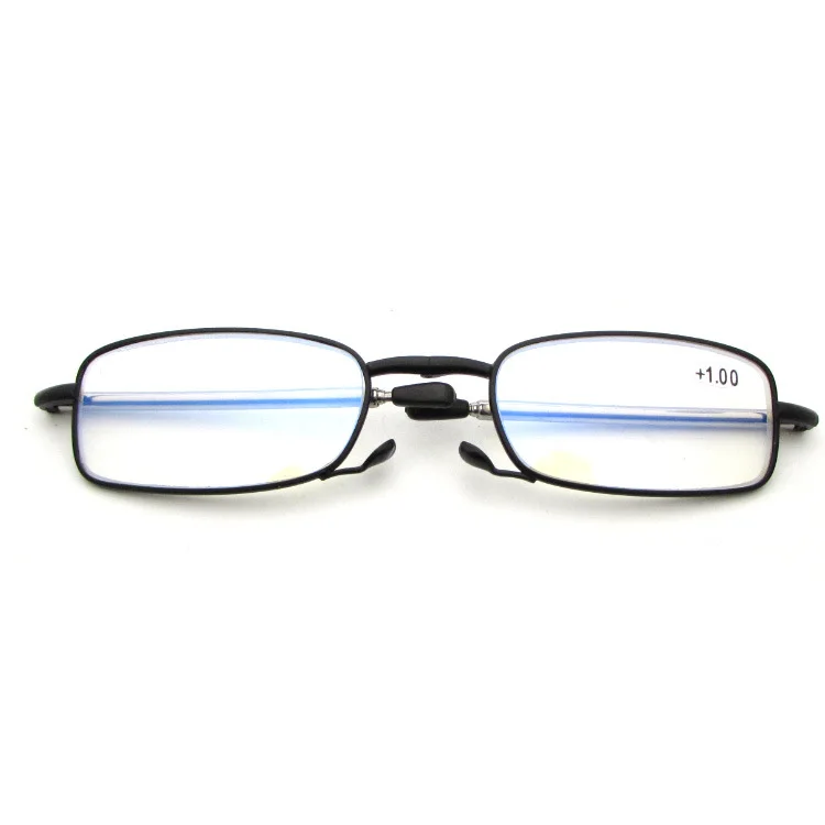 Folding Boxed reading glasses UV400 Anti-Blu-ray radiation glass Women Men Eyewear Presbyopia+1.0 1.5 2.0 2.5 3.0 3.5 4.0