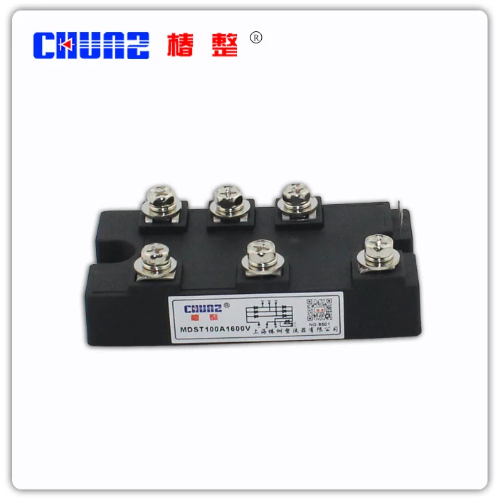 

[BELLA] Full wave rectifier module MDST100A1600V controlled thyristor rectifier tube hybrid module of - --2pcs/lot