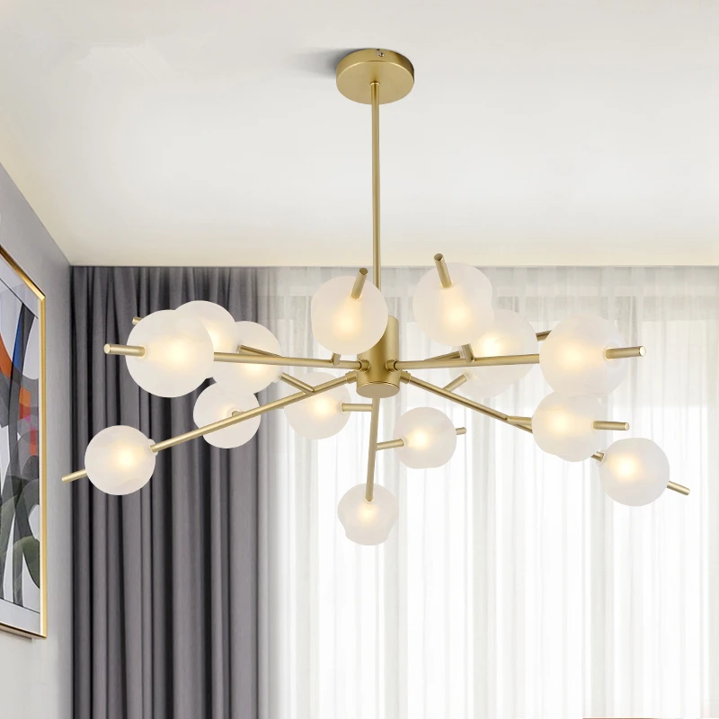 

TRAZOS Crystal Chandelier Clear Chandelier lustre de cristal Decoration Tiffany Pendants and Chandeliers Home Lighting