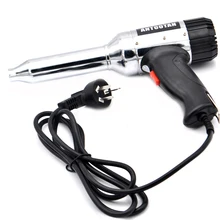 220 В 700 Вт пластиковая Тепловая пушка для сварки факела CE ROHS качество электроинструментов металлический корпус Сварка выпечки горячий воздушный пистолет ram бампер