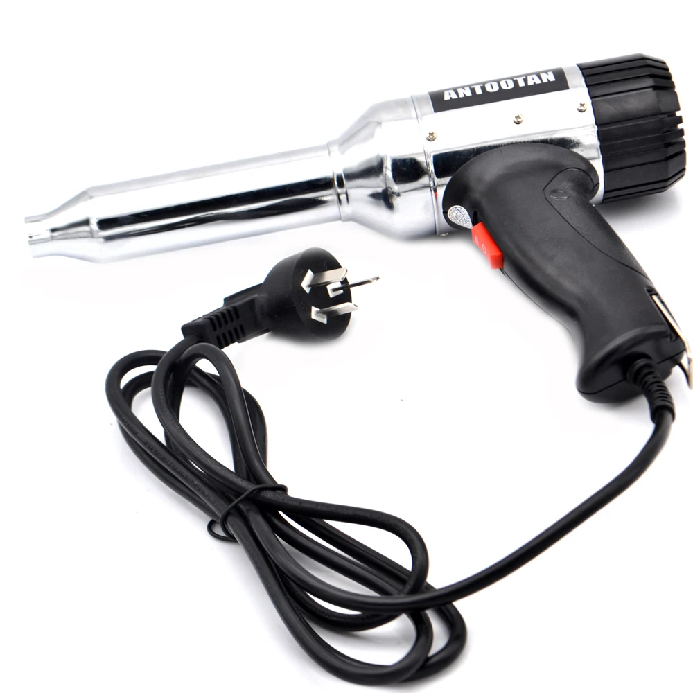 

220v 700W Plastic Welding Heat Gun Torch CE ROHS Quality Power ToolsMetal Shell welding baking hot air gun ram the bumper