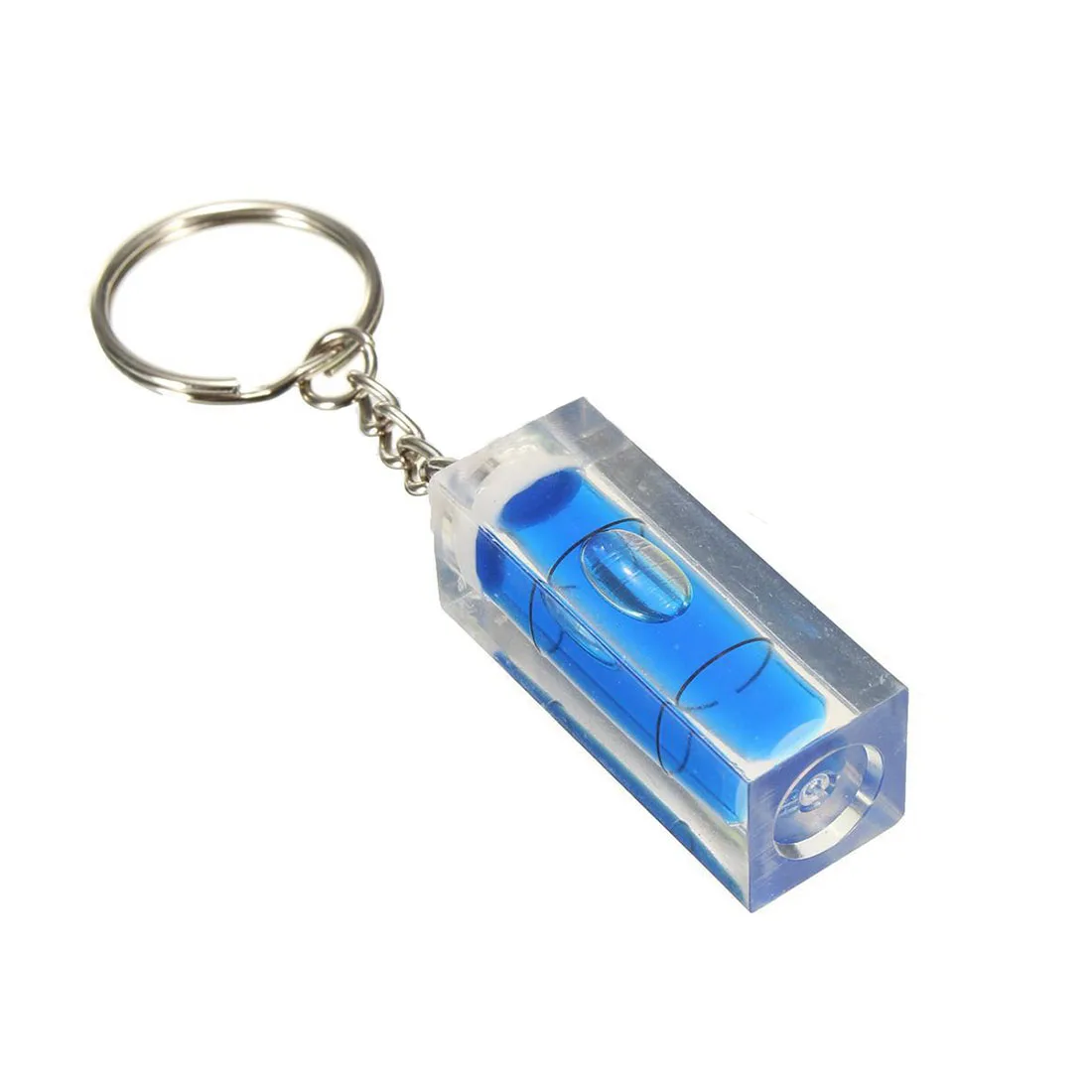 Mini Spirit Level DIY Gadgets Keyring Keychain Tool keychain spirit ...