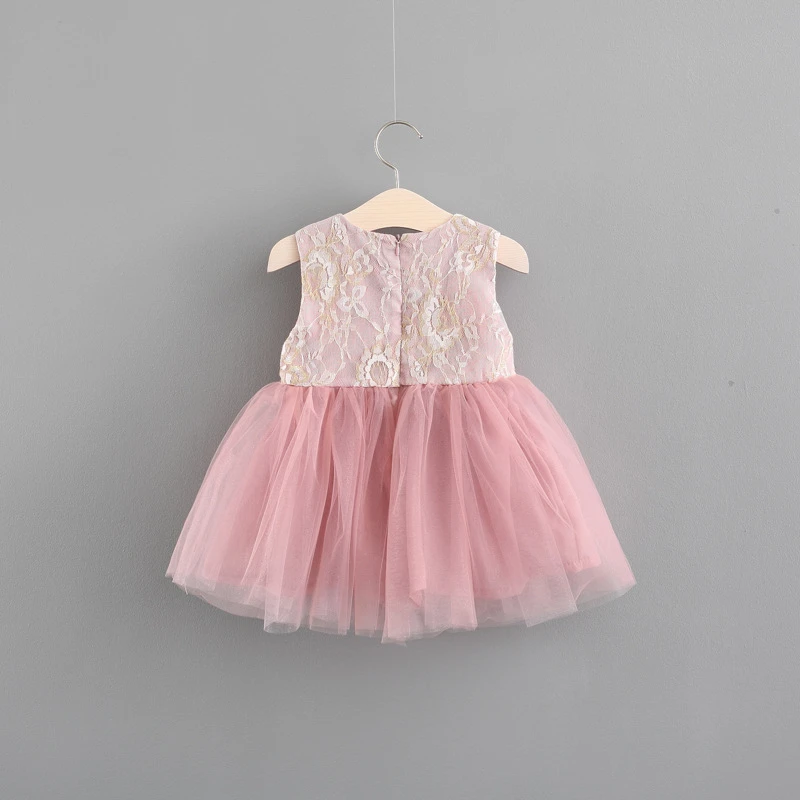 Платье для новорожденных девочек; праздничные платья для девочек; платье принцессы на День рождения; кружевное платье на крестины; одежда для малышей; цвет белый, розовый