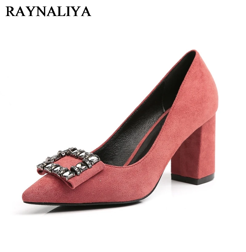 square toe high heel shoes