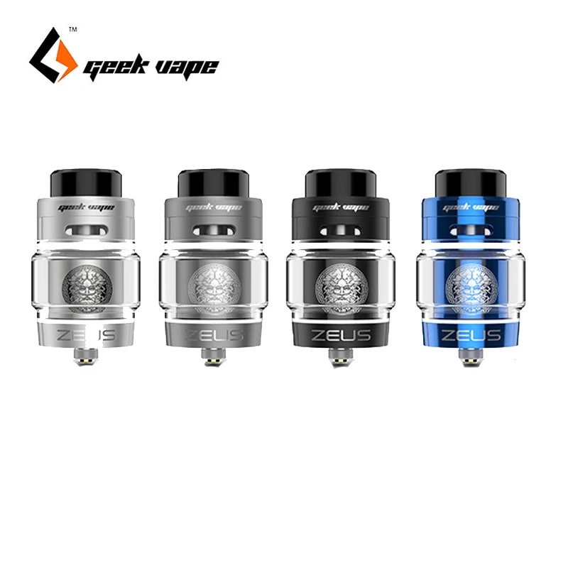 Оригинальный атомайзер Geekvape Zeus Dual RTA 4 мл электронная сигарета с одной и двойной