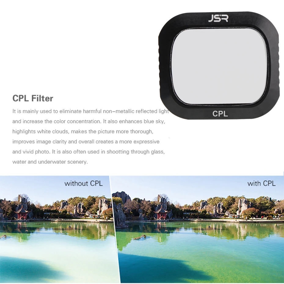 Для DJI Mavic 2 Pro фильтр UV+ CPL+ ND4+ ND8+ 16 полярное стекло для DJI Mavic2 Pro/Профессиональная защита аксессуары для дрона набор фильтров