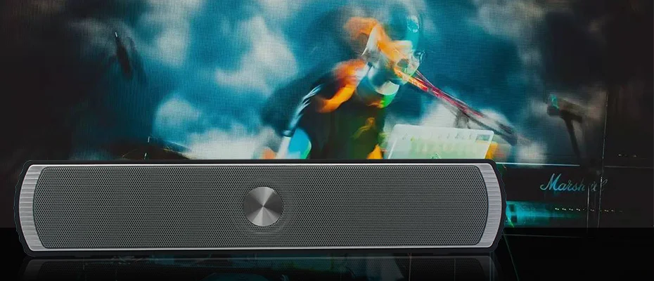 D007 большая мощность HIFI Портативный беспроводной Bluetooth динамик стерео аудио Саундбар TF FM USB Сабвуфер Колонка для компьютера ТВ телефона