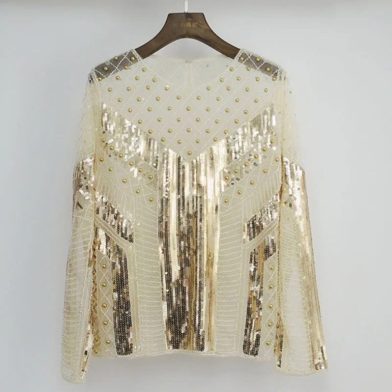 beading lace top 4