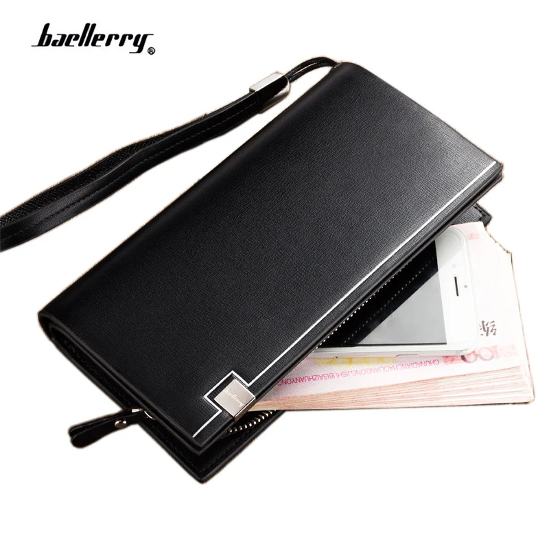 kaffee Teile Männer Business Feste los 120 Lange Schwarzes Baellerry Geldbörse Casual Brieftasche Brieftaschen Wallet Leder PARpEnxq6w