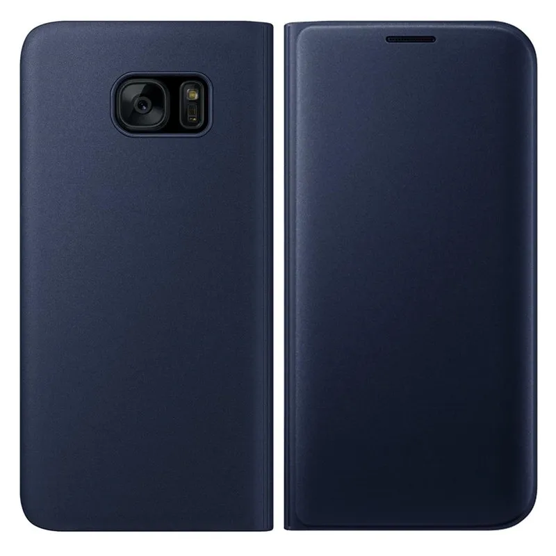 Кожаный чехол-книжка для Huawei P30 P20 Lite Y6 Y7 Prime Y9 P Smart Plus Honor 10 10i 8S Mate 20 10 Lite - Цвет: Синий