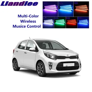 

Liandlee Car Neon Color-Changing Light of Atmibient Inside Footwell Light For KIA EuroStar Picanto Morning Naza Suria