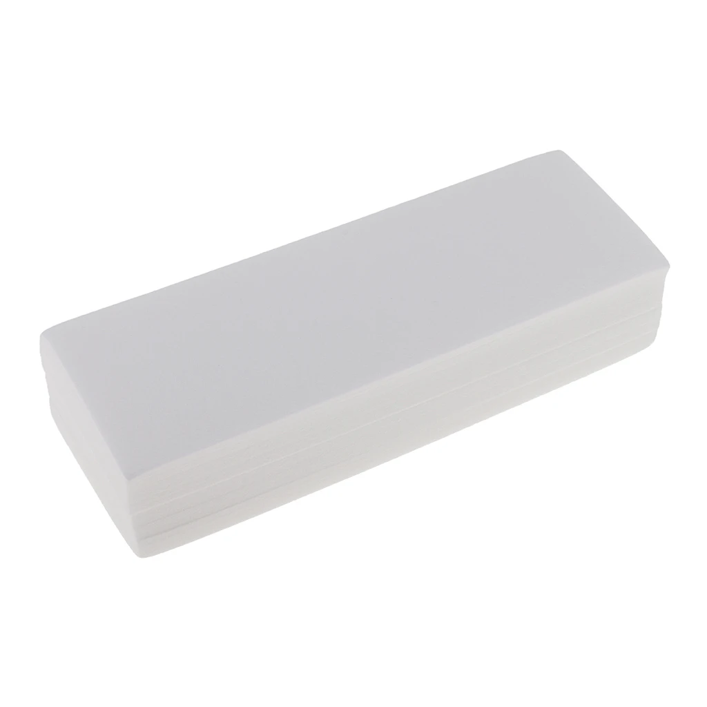 Professional Salon 100pcs Non-woven Hair Removal Paper Depilatory Waxing Strip Pads Tool Epilator for Lady Women