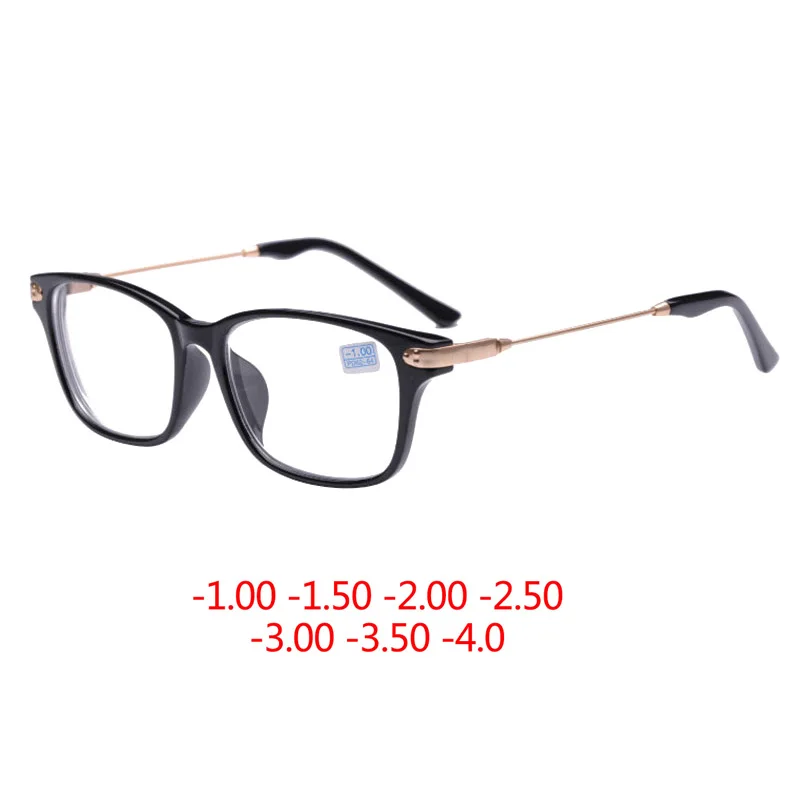 Aliexpress Buy Fashion Square Myopia Glasses Women Men Short