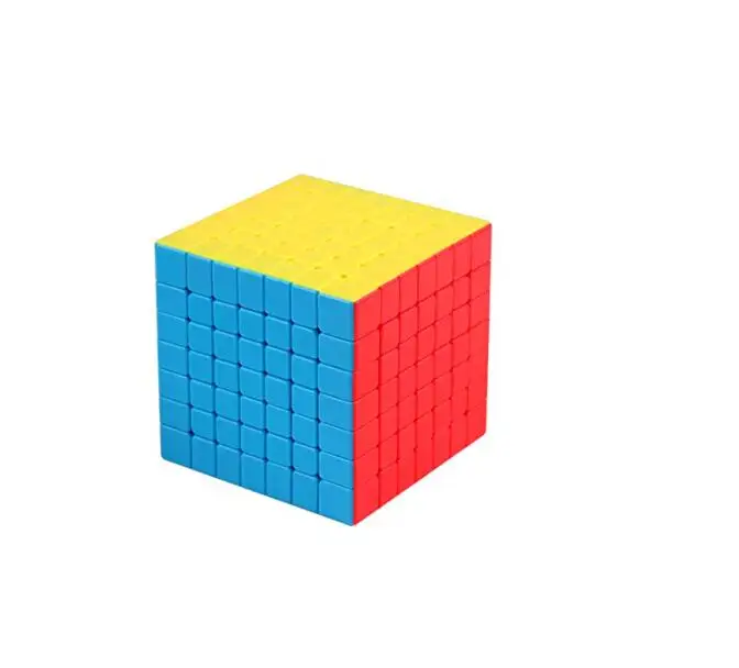 Cuber speed Moyu MoFang JiaoShi Meilong 7x7 магический куб без наклеек MFJS MEILONG 7x7x7 Cubing Class Meilong 7x7 скоростной куб - Цвет: Многоцветный