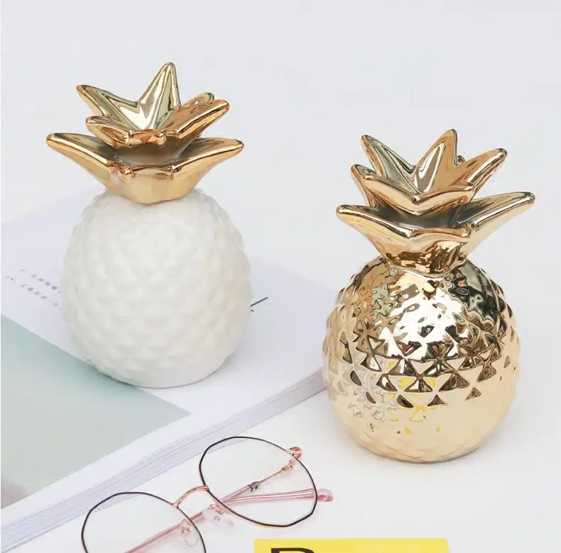 Нордическая керамическая коробка для ювелирных изделий золотой белый ящик для хранения пчелы Европейский Простой принцесса декоративные украшения WSHYUFEI