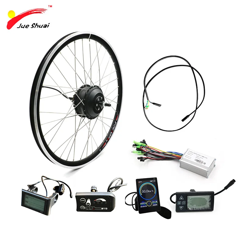 36V 250 W 500 комплект для переоборудования электрического велосипеда Ebike Kit