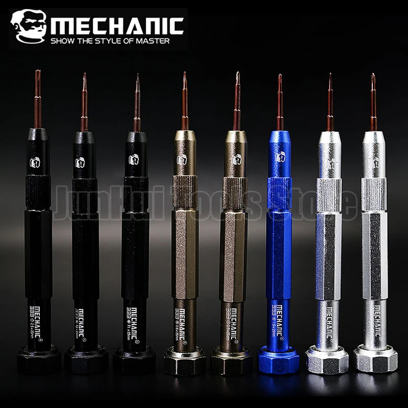 

MECHANIC Pentagon/Triangle/Middle plate Cross/Hexagon Precision Screwdriver for iphone Huawei Samsung Opening Rpeair Tools