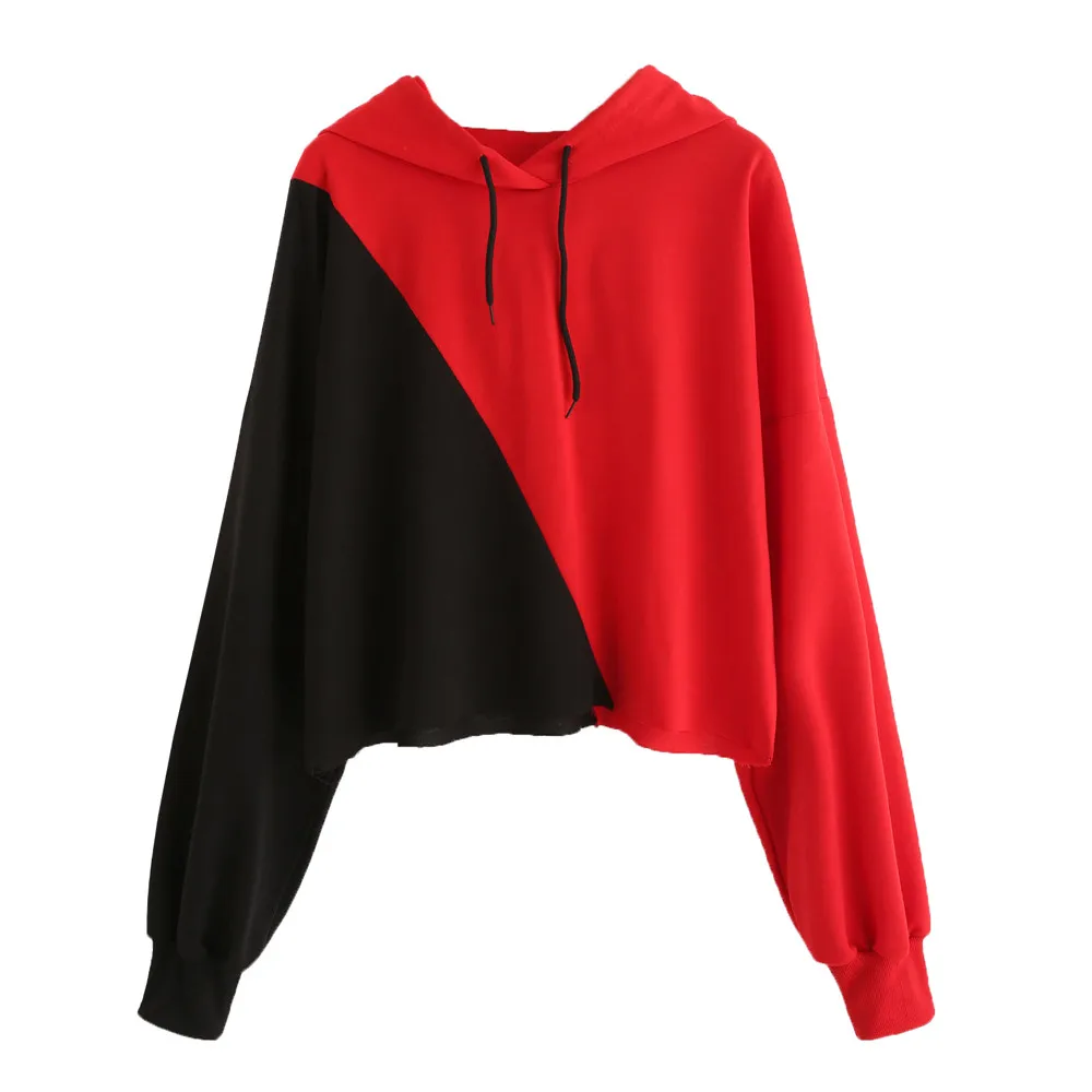 winter Womens Long Sleeve Hoodie Sweatshirt Jumper Hooded