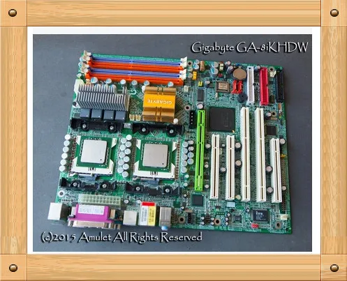 Бесплатная доставка! Gigabyte GA-8IKHDW 875 P двойной xeon dp рабочей станции материнская