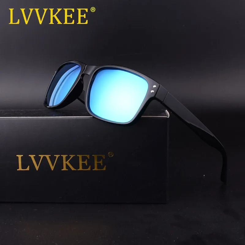 

2017 LVVKEE Brand design men women Outdoor Polarized sunglasses Classic original case Gafas sports Shades sun glasses