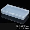 1pc Small plastic box rectangular transparent 12.2*6.2*2.3cm PP Storage Collections Container Box Case Sundries plastic box ► Photo 2/5