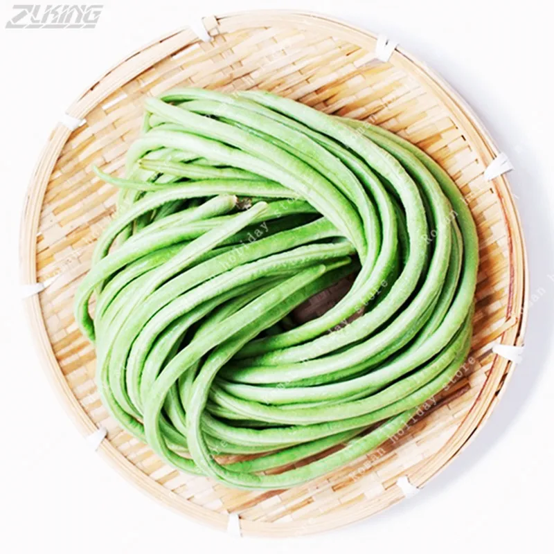 

ZLKING 20 PCS Rare Super Long Bean Nutrition Food Healthy Cowpea Snake Bean Vegetable Non Gmo Organic Bonsai