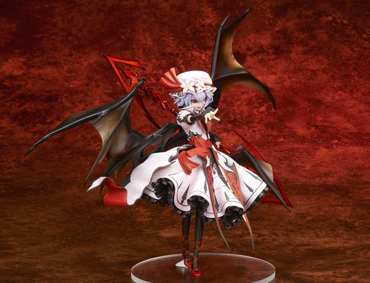 22cm Anime Touhou Project Remilia Scarlet PVC Figure Toy Gift New
