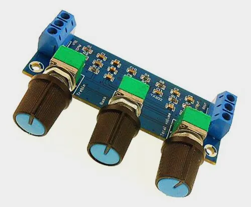 

Free Shipping!!! YX202 Passive Tuning / Bile Preamp Tuneboard / Treble Bass Adjustment Board / Volume Control Regulator