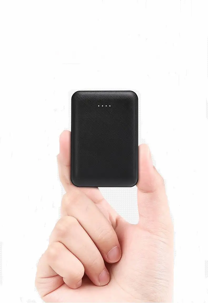 

3 * 18650 Battery Power Bank for xiaomi mi iPhone 10000mAh Mini Pover Bank External Battery Pack Fast Charger Dual USB Powerbank