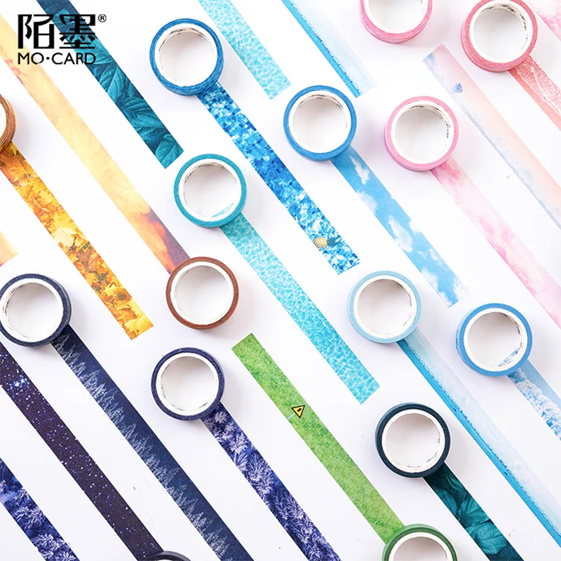 

1.5cm*5m Natural scenery washi tape diy decoration for scrapbooking masking tape adhesive tape